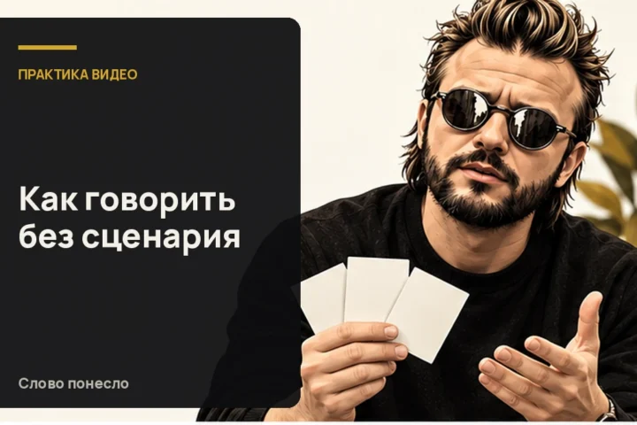 Сгенерированная иллюстрация к статье «Как заменить заученный текст опорными пунктами и говорить своими словами»