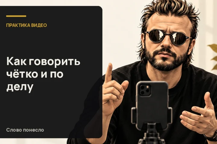 Сгенерированная иллюстрация к статье «Как говорить по делу: перенесите главную мысль в начало видео»