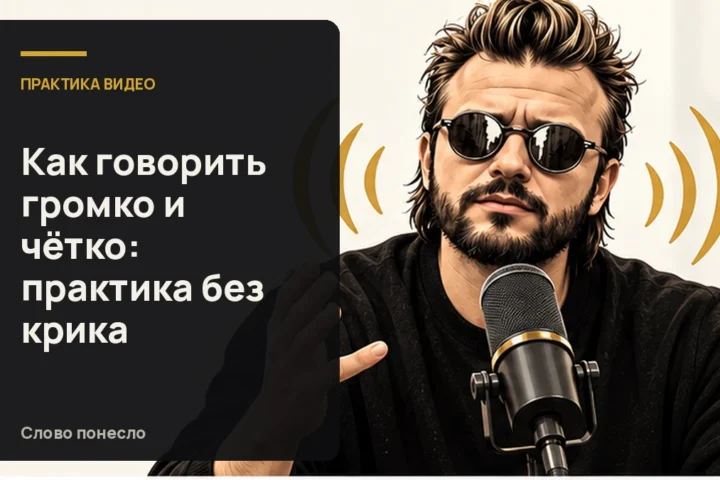 Сгенерированная иллюстрация к статье «Как сделать речь громче и чётче, не переходя на крик»