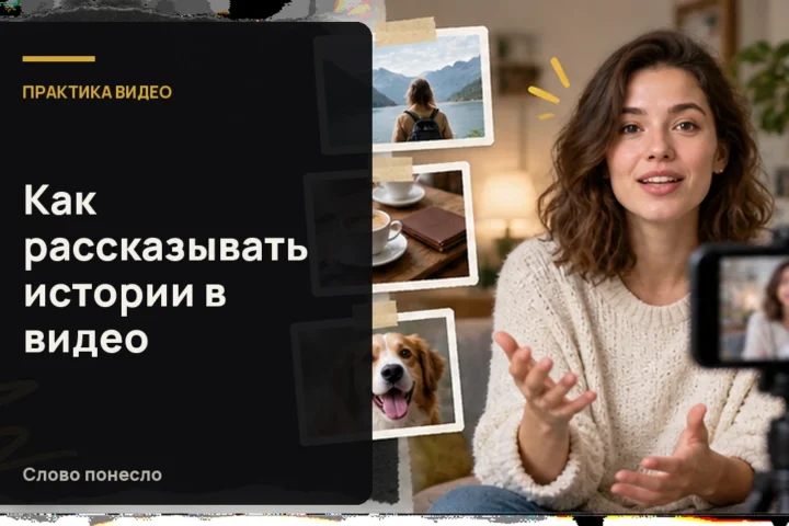 Обложка статьи «Как рассказывать истории в видео: ситуация, действие и наблюдение»