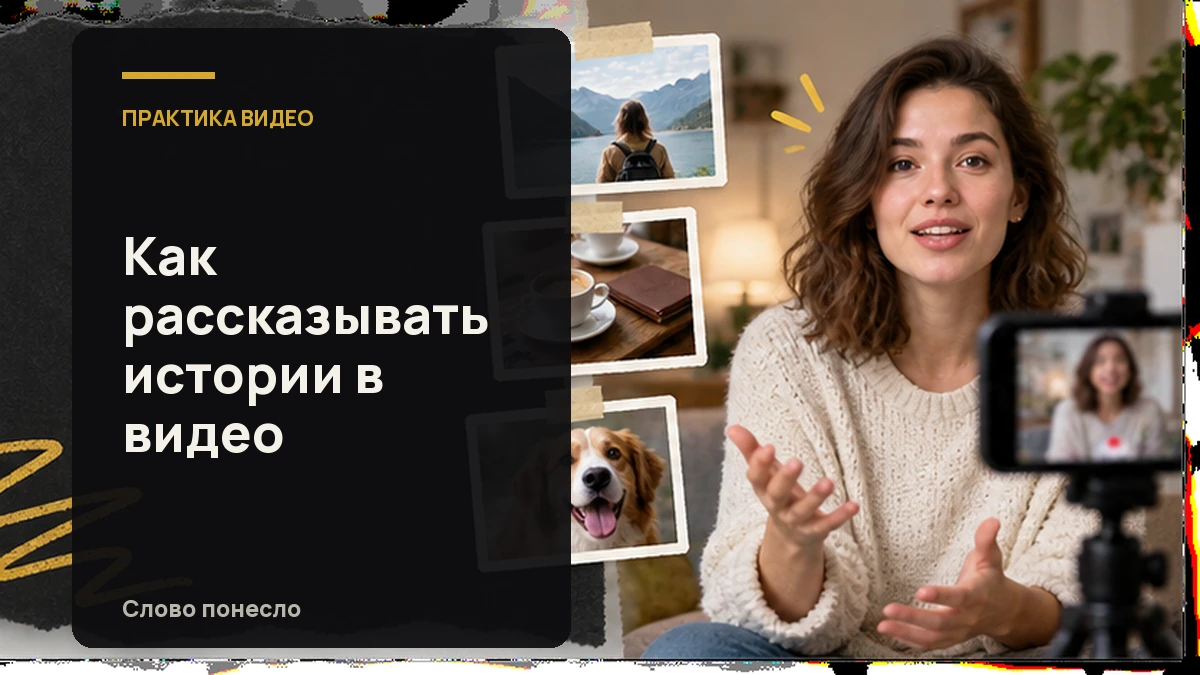 Обложка статьи «Как рассказывать истории в видео: ситуация, действие и наблюдение»