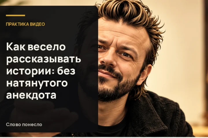 Сгенерированная иллюстрация к статье «Как сделать историю из жизни весёлой, а не превратить её в анекдот»