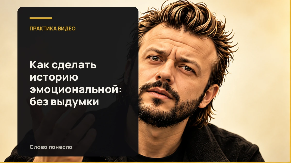 Сгенерированная иллюстрация к статье «Как добавить эмоцию в реальную историю и не драматизировать её»